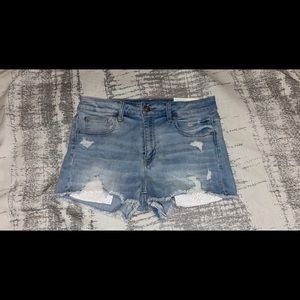 Hi Rise Short Denim Shorts AE